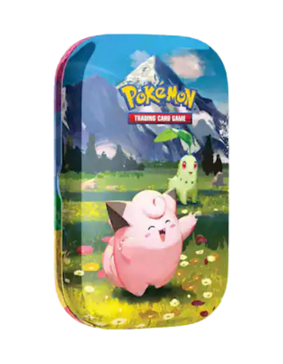 Ascended Heroes Clefairy & Chikorita Mini Tin (OPEN/EMPTY)