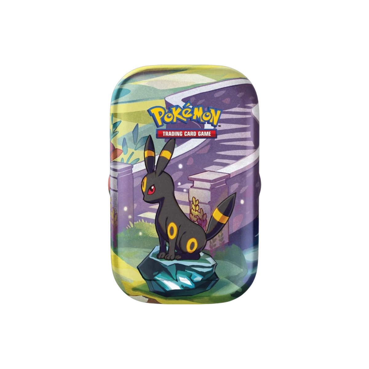 Prismatic Evolutions Mini Tin