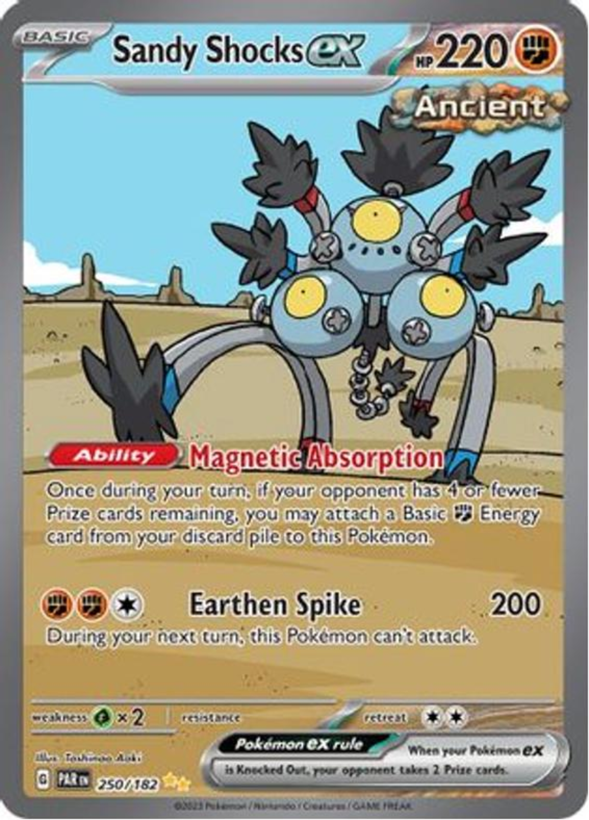 Sandy Shocks Ex #250 PSA9