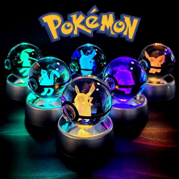 3D Crystal PokeBall