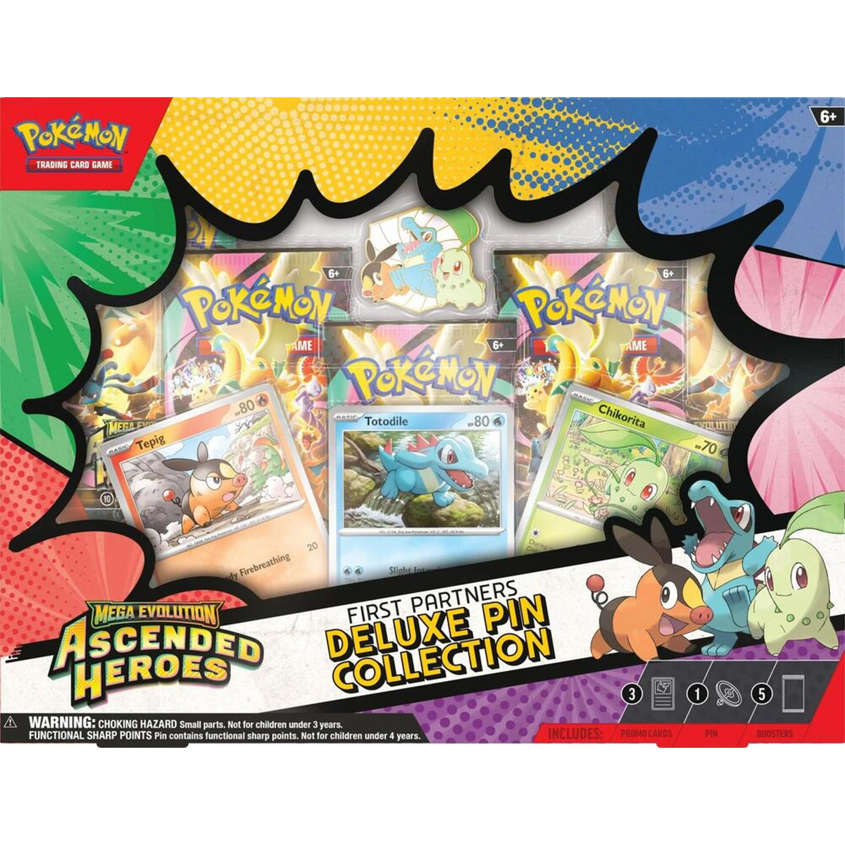 Ascended Heroes First Partner Deluxe Pin Collection