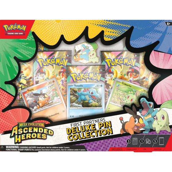 Ascended Heroes First Partner Deluxe Pin Collection