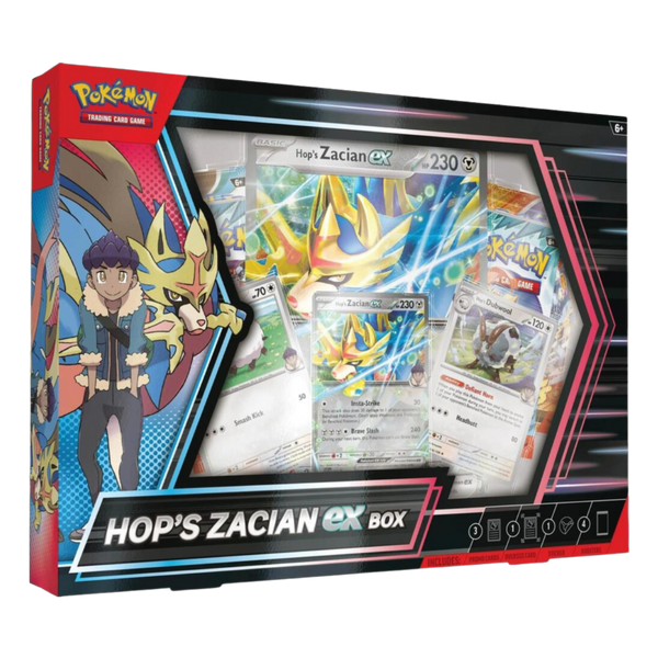 Hop's Zacian EX Box