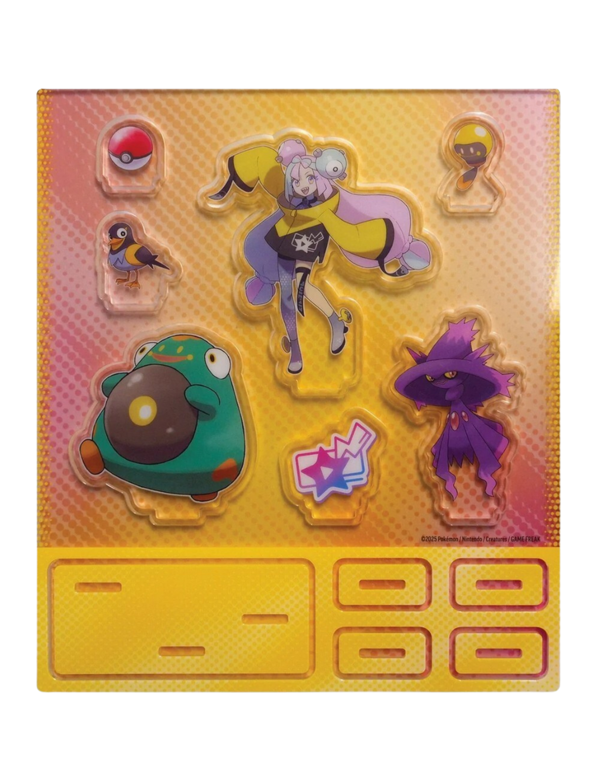 Iono's Bellibolt EX Premium Collection Acrylic Display
