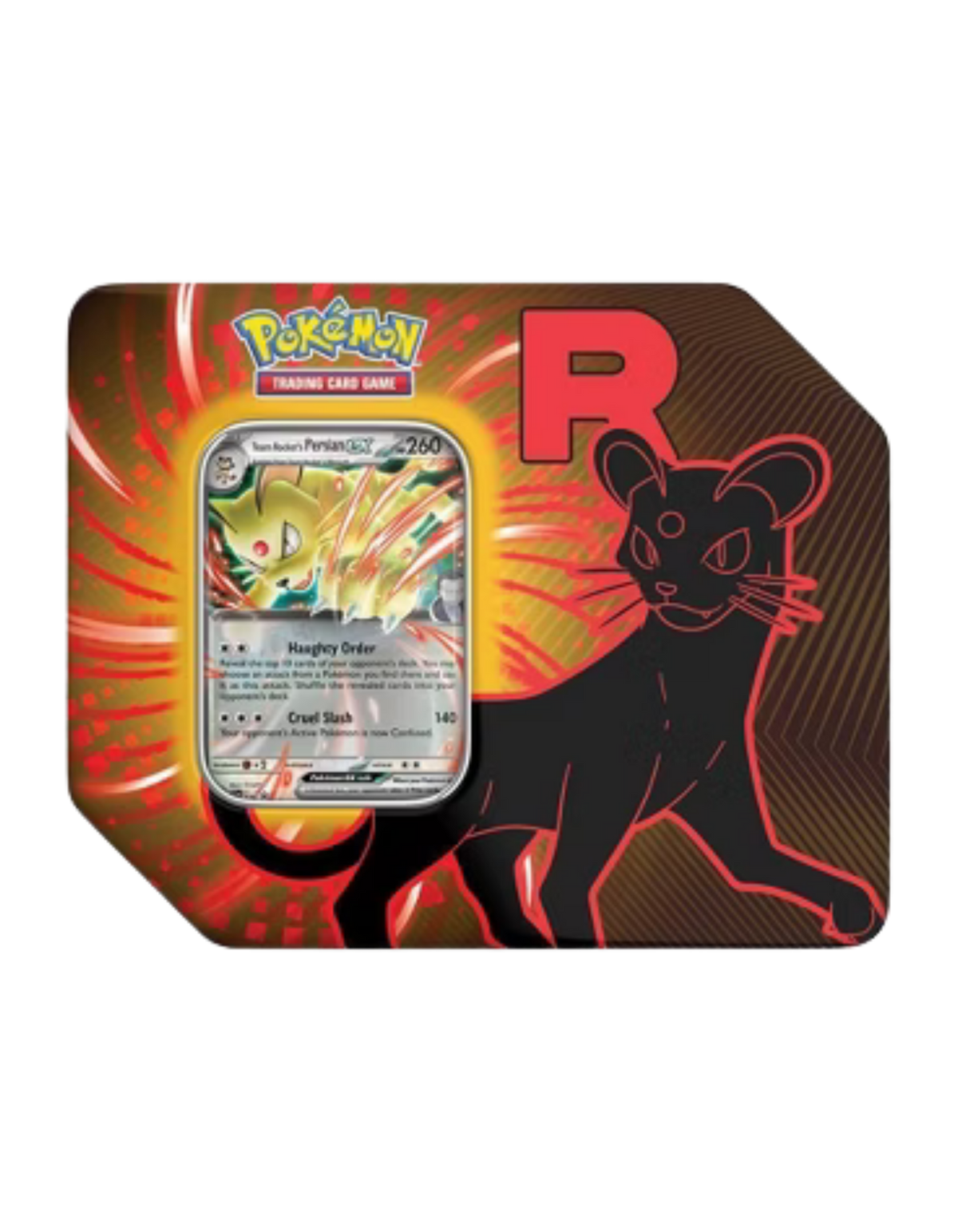 Destined Rivals Team Rocket Persian Tin (OPEN/EMPTY)