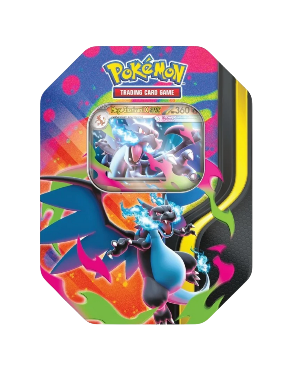 Phantasmal Flames Mega Charizard X Tin (OPEN/EMPTY)
