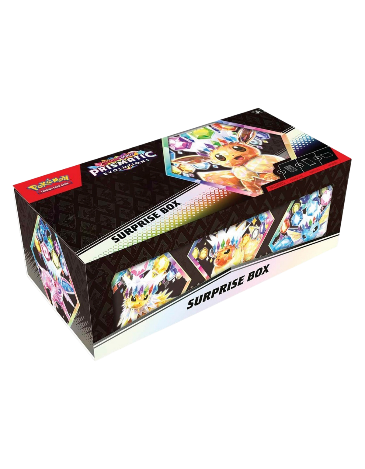 Prismatic Evolutions Surprise Box (OPEN/EMPTY)