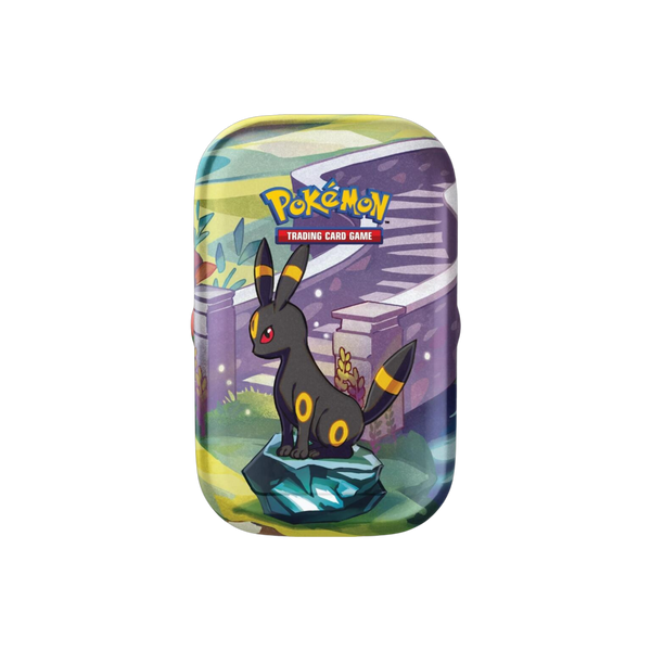 Prismatic Evolutions Mini Tin